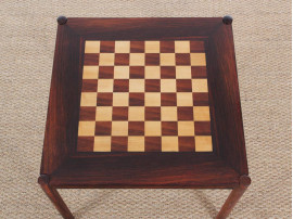 Danish mid-century modern coffee-chest table in Rio rosewood 