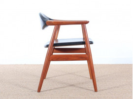 Danish mid-century modern pair in teak by Erik Kirkegaard