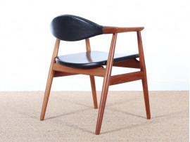 Danish mid-century modern pair in teak by Erik Kirkegaard