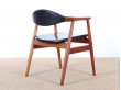 Paire de fauteuil scandinave en teck