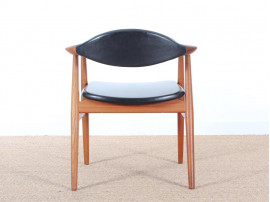 Danish mid-century modern pair in teak by Erik Kirkegaard