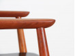 Danish mid-century modern pair in teak by Erik Kirkegaard