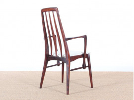 Pair of scandinavian mahogany armchair model Eva