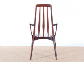 Pair of scandinavian mahogany armchair model Eva