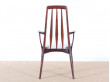 Pair of scandinavian mahogany armchair model Eva