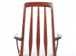 Pair of scandinavian mahogany armchair model Eva