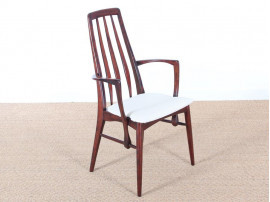 Pair of scandinavian mahogany armchair model Eva