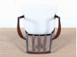 Pair of scandinavian mahogany armchair model Eva