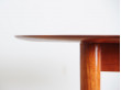 Danish mid-century modern dining table in solid teak 