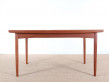 Scandinavian dining table for Dyrlund 