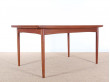 Scandinavian dining table for Dyrlund 