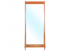 Scandinavian mirror in teak