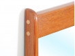 Scandinavian mirror in teak