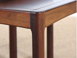 Danish mid-century modern nesting tables in  rosewood