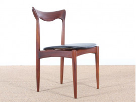 Set of 4 scandinavian chairs in teak designed by Henry Walter Klein