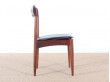 Set of 4 scandinavian chairs in teak designed by Henry Walter Klein