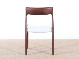 Set of six J. L. Moller Rio rosewood Dining Chairs