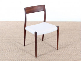 Set of six J. L. Moller Rio rosewood Dining Chairs