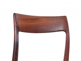 Set of six J. L. Moller Rio rosewood Dining Chairs