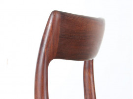 Set of six J. L. Moller Rio rosewood Dining Chairs