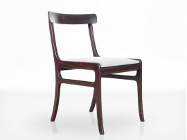 Set of 6 Ole Wanscher mahogany Dining Chairs "Rungstedlund"
