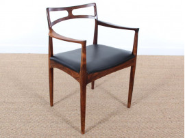 Mid-Century Modern Danish  set  of 4 dining chairs in Rio rosewood  by Johannes Andersen