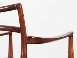 Mid-Century Modern Danish  set  of 4 dining chairs in Rio rosewood  by Johannes Andersen