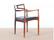 Mid-Century Modern Danish  set  of 4 dining chairs in Rio rosewood  by Johannes Andersen