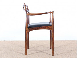 Mid-Century Modern Danish  set  of 4 dining chairs in Rio rosewood  by Johannes Andersen