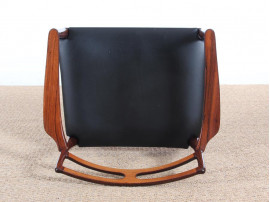 Mid-Century Modern Danish  set  of 4 dining chairs in Rio rosewood  by Johannes Andersen