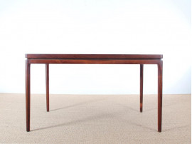 Mid-Century Modern Danish  dining table in Rio rosewood  by Johannes Andersen