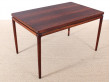 Mid-Century Modern Danish  dining table in Rio rosewood  by Johannes Andersen