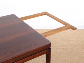 Mid-Century Modern Danish  dining table in Rio rosewood  by Johannes Andersen