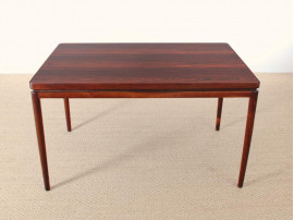 Mid-Century Modern Danish  dining table in Rio rosewood  by Johannes Andersen