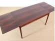 Mid-Century Modern Danish  dining table in Rio rosewood  by Johannes Andersen