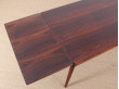 Mid-Century Modern Danish  dining table in Rio rosewood  by Johannes Andersen