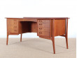 Scandinavian teak desk