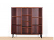 Scandinavian rosewood bookcase