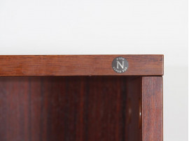 Scandinavian rosewood bookcase