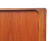 Long Scandinavian sideboard in teak by Johannes Ansersen