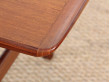 Scandinavian coffee table in teak