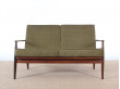 Danish modern 2 seats sofa in teak 