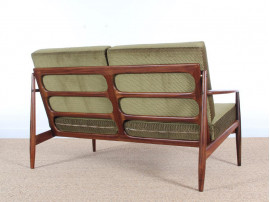 Danish modern 2 seats sofa in teak 