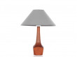 Small Scandinavian desk lamp in teak