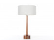 Scandinavian desk lamp in teak