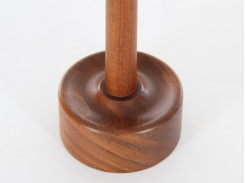 Scandinavian desk lamp in teak