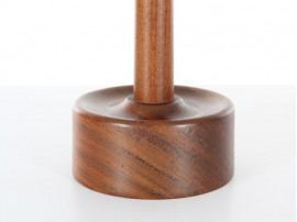 Scandinavian desk lamp in teak