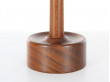 Scandinavian desk lamp in teak