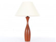 Grande lampe scandinave en teck