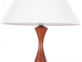 Grande lampe scandinave en teck